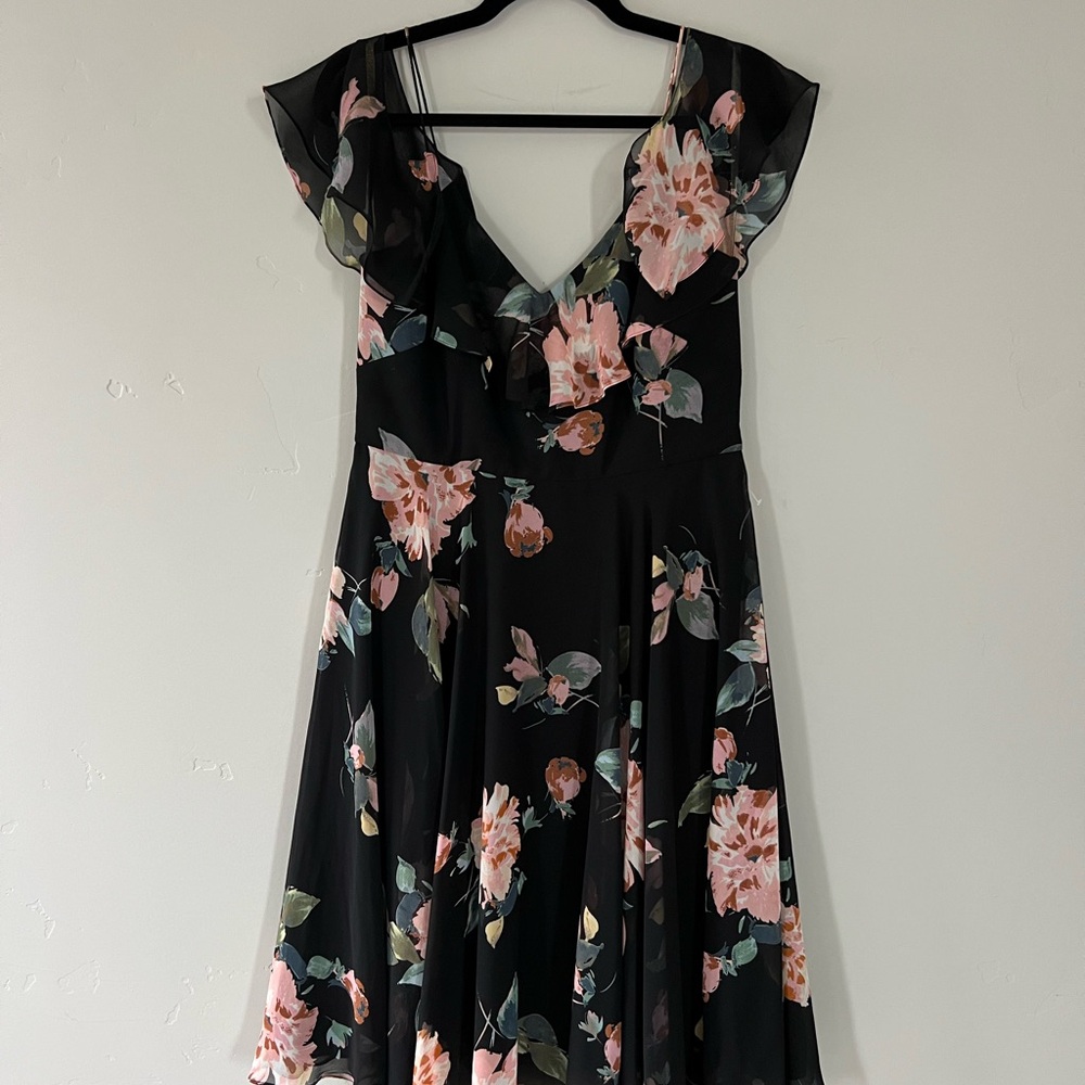 Jenny Yoo Collection Floral Dress - Size 10 - Picture 3 of 6